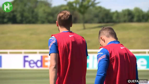 England players put through their paces before Euro 2020
